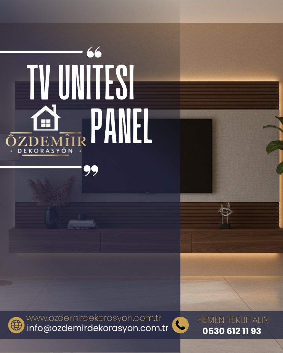 Tv Ünitesi Panel